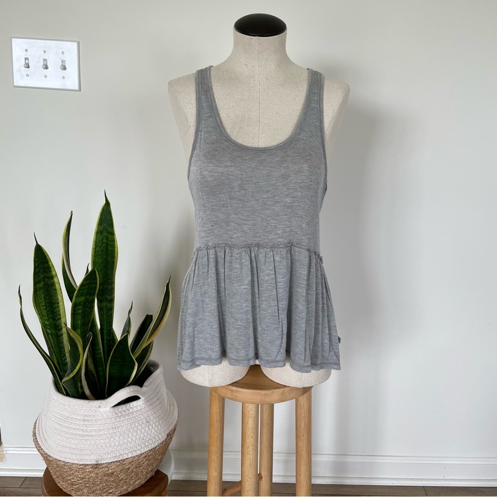 Gilly Hicks Peplum Racerback